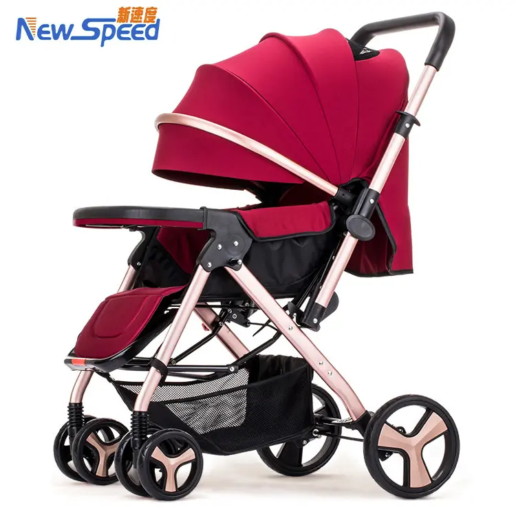 Fabriek Directe Moeder En Kinderwagen/Outlet Bi-Directionele Europese Kinderwagen/Fabriek Winkel Lichtmetalen Frame Baby Buggy