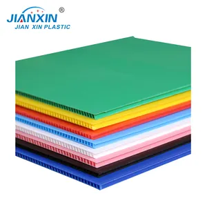 PP Corrugated Plastic Sheets Board/ Fluted Polypropylene Hollow Corflute Sheet Properties