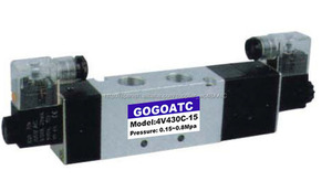 GOGO 5/<span class=keywords><strong>2</strong></span> vías neumático de la válvula solenoide doble bobina electroválvula 12v dc - Product Image 5