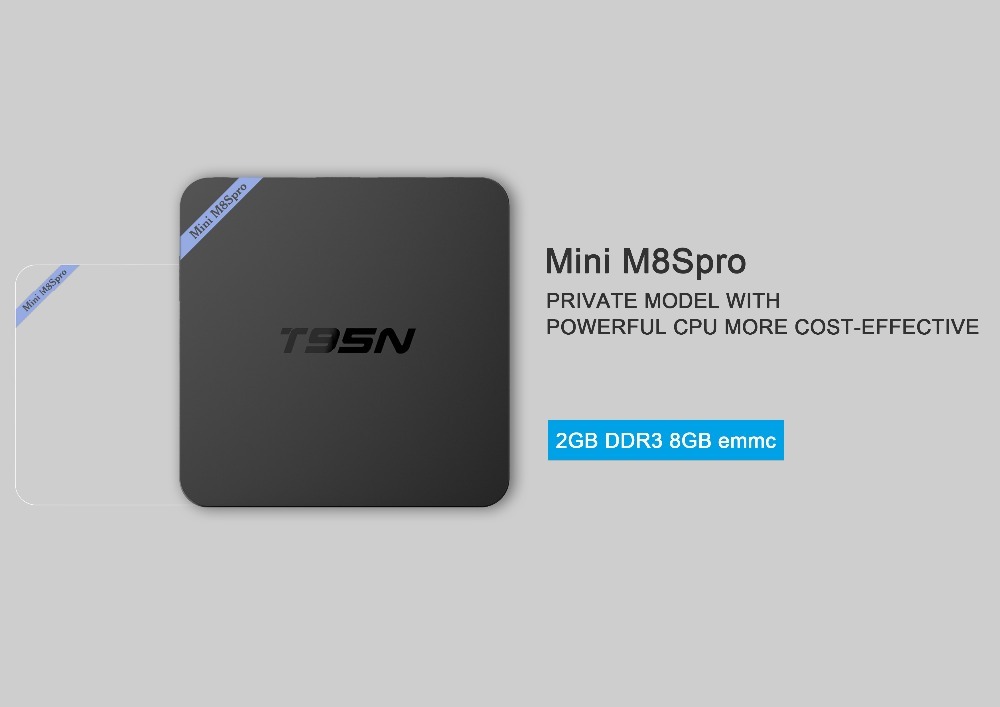 Stable qualité kodi 16.0 set top box 1 gb ram 8 gb rom android tv box
