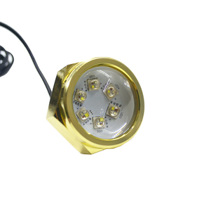 24W 12V Marine Yacht Boat LED <strong>Lights</strong> IP68 &amp; IP66 Rated Stainless Steel Drain <strong>Plug</strong> <strong>Light</strong> for Pool for Underwater Use - Product Image 3