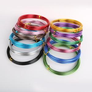 1/1.5/2/2.5mm Multicolore <span class=keywords><strong>Fil</strong></span> D'aluminium Rond Métal Mou Fleuristes <span class=keywords><strong>Fil</strong></span> Enroulé <span class=keywords><strong>Pour</strong></span> Résultats <span class=keywords><strong>DE</strong></span> <span class=keywords><strong>Bijoux</strong></span> BRICOLAGE Artisanat Accessoires - Product Image 4