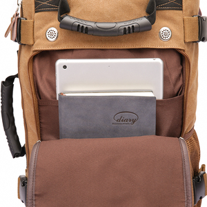Nhà Máy Nóng Bán Lại Packs Có Thể Gập Lại Ba Lô Giá Rẻ Ngoài Trời Người Đàn Ông Túi Du Lịch Rucksack Vải Tùy Chỉnh Đi Bộ Đường Dài Ba Lô Máy Tính Xách Tay - Product Image 6