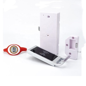 סגסוגת אבץ מיני RFID פתיחת נעילת כרטיסים אלקטרוניים עם <span class=keywords><strong>4</strong></span> סוללות LR6 לארונות, לוקרים ומגירות - Product Image 5