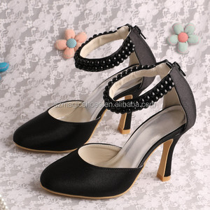 <span class=keywords><strong>Chaussures</strong></span> <span class=keywords><strong>de</strong></span> mariée personnalisées Acheter en vrac <span class=keywords><strong>Chaussures</strong></span> <span class=keywords><strong>de</strong></span> <span class=keywords><strong>danse</strong></span> noires - Product Image 1