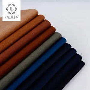 STOCK Wholesale super fine merino wool cashmere fabric fleece for winter coats