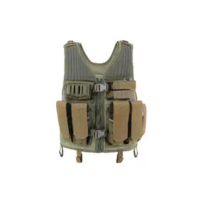 KMS Custom Professional Durable Breathable Mesh Hunting Tactical Harness Vest For Outdoor Magazine Pouch Waterproof