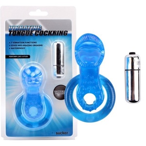 Paar Lange Tijd Erotische Seksspeeltjes Masturberen Rubber Vibrerende Haan <span class=keywords><strong>Ring</strong></span> - Product Image 2