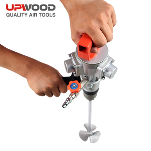UW-A611 çin fabrika 1/8HP el pnömatik boya karıştırıcı makinesi, 5 galon boya Shaker