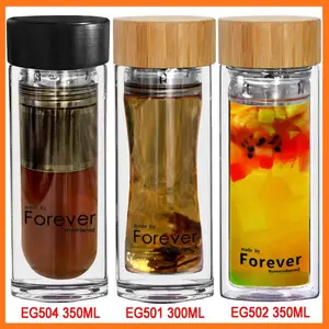 2017 nouveaux produits conception populaire clair durable bouteille d'<span class=keywords><strong>eau</strong></span> <span class=keywords><strong>verre</strong></span> <span class=keywords><strong>à</strong></span> boire avec fruits infuseur - Product Image 1