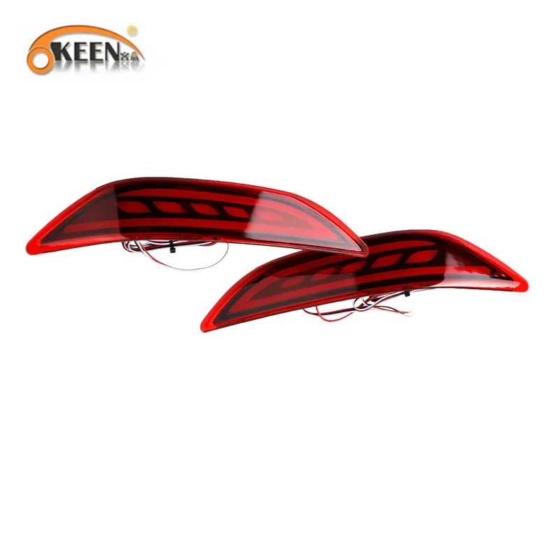 KEEN <span class=keywords><strong>goede</strong></span> kwaliteit 8 W 12 V led achterbumper achterlicht auto strip <span class=keywords><strong>waarschuwing</strong></span> brake stop verlichting voor Honda stad 2015-2016
