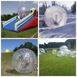 Bola inflable Zorb, Bola de hámster humano, esfera rodante, juego de aventura, equipo de seguridad, Bola de agua divertida grande <span class=keywords><strong>para</strong></span> exteriores - Product Image 2