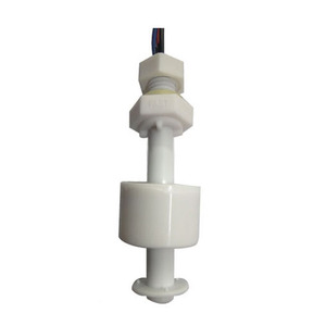 Capteur de niveau de liquide, interrupteur à flotteur en plastique blanc avec câble noir pour la détection de niveau élevé ou bas - Product Image 4