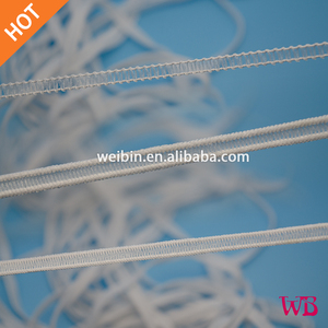 Banda Elástica Doble para Cubrezapatos, 3-4 mm, Látex + Poliéster - Product Image 1