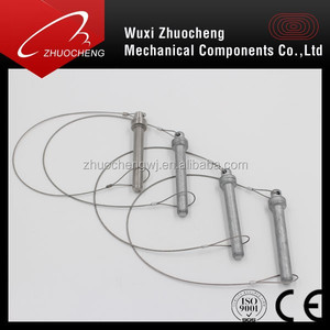 Pernos HDG <span class=keywords><strong>con</strong></span> Orificio, Pasadores de Seguridad de Liberación Rápida <span class=keywords><strong>con</strong></span> Cable Metálico - Product Image 2