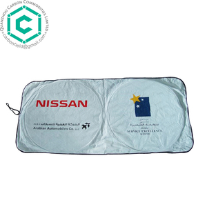 Parasol de Coche Plegable de Tyvek para Ventana Delantera, Parasol de Coche de Nylon Promocional - Product Image 1