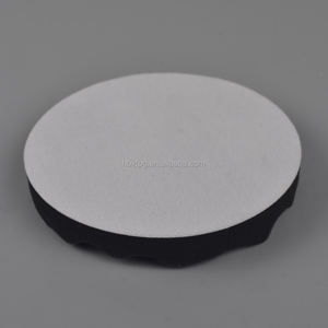 7 Polegada 180 mm Preto Macio Fino Acabamento Espuma Pad Hook & <span class=keywords><strong>Loop</strong></span> Tipo Polidor Esponja Roda para 7 Polegada Backing Plate - Product Image 5