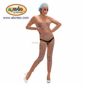 ARTPRO By Abintex ชุดผ่าตัดพลาสติกสำหรับผู้ป่วยเครื่องแต่งกาย (09-323) Lady Costume
