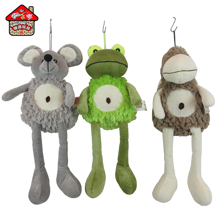 Плюшевая игрушка для домашних животных с пищалкой, мягкая игрушка-животное, жевательная игрушка для собак