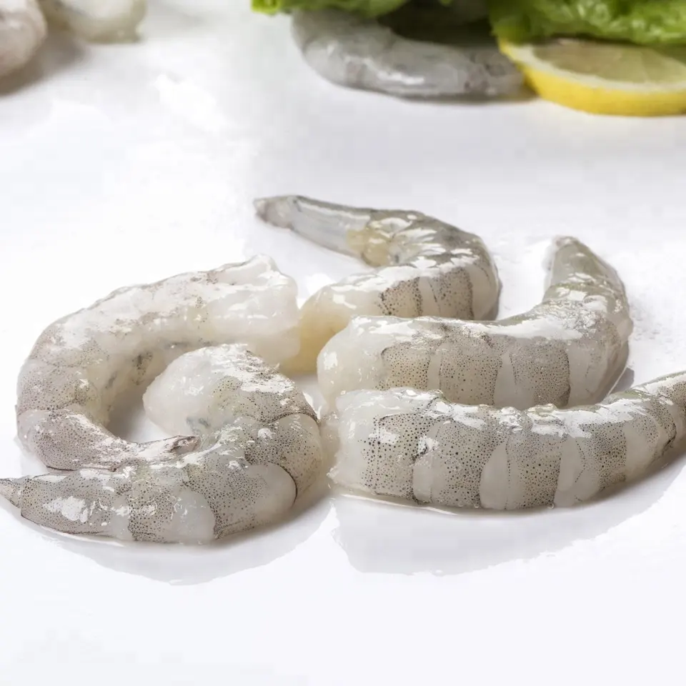 Good quality hot sale cheap Fresh Frozen pacific white shrimp PD