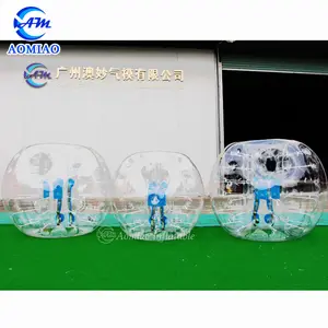 Balón de fútbol con agujero en la parte delantera, burbuja humana, ventana, A la venta