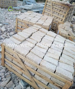 Giallo granito ciottoli <span class=keywords><strong>giardino</strong></span> pavimentazione in pietra - Product Image 6