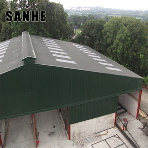 बिक्री के लिए बड़े अवधि इस्पात शेड पूर्वनिर्मित गाय Barns - Product Image 5