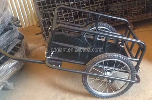 Rimorchio per Bicicletta per Trasporto e Stoccaggio di Bagagli, <span class=keywords><strong>Carrello</strong></span> Cargo per Ciclismo e Campeggio - Product Image 4