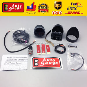 เกจวัดแรงดันน้ำมันเครื่องรถยนต์ไฟฟ้าแบบญี่ปุ่น ขนาด 52 มม. พร้อมวงแหวนเรืองแสง แสดงระดับสูงสุดและสัญญาณเตือน - Product Image 4