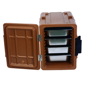KJB Catering Equipment GN Food Pan Carrier Plastic Insulated Thermo Food Warmer Box For Outdoor Transportation