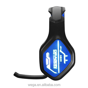 Amazon Sellers Portable <strong>Vibration</strong> USB 2.0 RGB Light Cushion Headband PC Gamer Gaming Headphone Headset - Product Image 1