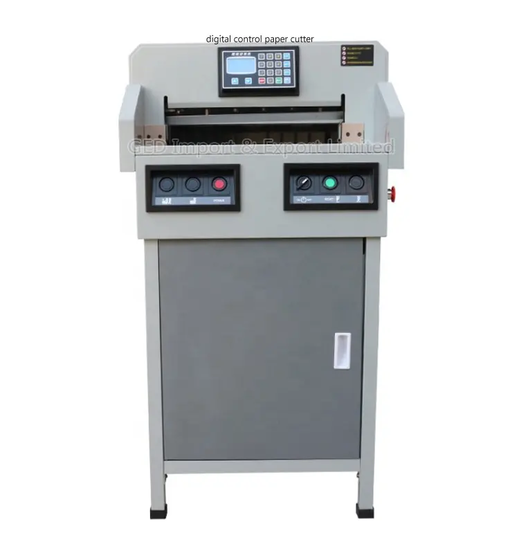 Guangzhou A2 Size Digital Control Paper Cutter A3 Automatic Electric 450mm Guillotine Paper Cutting Machine For Book