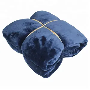 Blanket Manufacturer Company China Wholesale Quality Queen Size Super Soft Plush Cheap Flannel Fleece Blanket