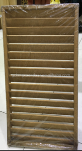 Có thể điều chỉnh rắn gỗ đá đen màn trập cửa với louver thiết kế hoàn thành bề mặt cho nội thất sân trang trí cố định lớp - Product Image 2