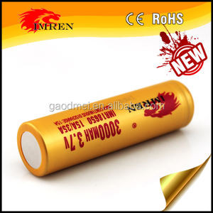 Li-ion akku <span class=keywords><strong>3</strong></span>,7 v für 18650 IMREN 3000 MAH 35A IMR lithium-metall-batterien 18650 li ion batterie nmc - Product Image 5