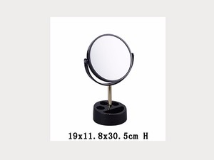 Miroir sur pied, Base en marbre spéciale, de forme ronde - Product Image 3