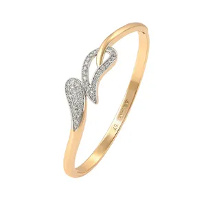 52421 xuping 2019 new type 18 k gold plated ready to ship bangle for women