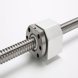 Vis à billes roulées SFU1605-400mm 1605 + 1 jeu de coupleurs BK/BF12 1 +6.35 10 mm pour machine de rectification CNC - Product Image 5