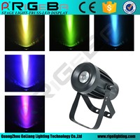Rigeba scène d'événement Disco de haute qualité 1*10w RGBW4in1 Led Mini P16 Par peut s'allumer pour la fête