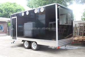 Personnalisés Véhicule Tralier Restauration Remorque Utilisé Mobile Alimentaire Camions <span class=keywords><strong>Foodtruck</strong></span> YS-FB450D - Product Image 3