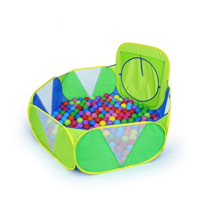 <span class=keywords><strong>Tente</strong></span> de jeu 3 pièces verte <span class=keywords><strong>pour</strong></span> enfants, Tunnel et fosse de boules avec panier de basket-Ball, <span class=keywords><strong>pour</strong></span> garçons et filles - Product Image 3