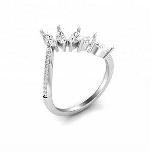 <span class=keywords><strong>Mlle</strong></span> Bijoux Nouveau Design Hip Hop Bijoux 18 <span class=keywords><strong>k</strong></span> Diamant Bague - Product Image 3