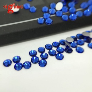 5A luccicante di vetro piatto posteriore strass Ss4 a Ss48 pietre di cristallo per unghie Art Dance Wear - Product Image 4
