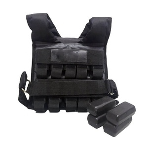 Gilet da Allenamento Pesante e Resistente con Piastre Regolabili in Cordura e Ghisa per Uso Domestico/<span class=keywords><strong>Club</strong></span> - Product Image 3