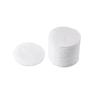Cuscinetti di cotone assorbenti di trucco dei cosmetici del cotone 100% rotondi per i prodotti di bellezza per il cuscinetto di rimozione di trucco del cuscinetto di pulizia delle donne - Product Image 1