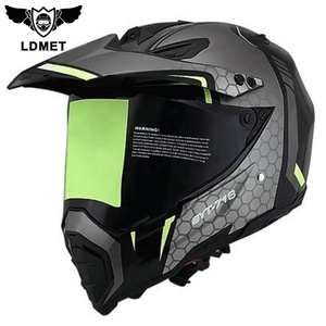 En gros ABS double visière casque DOT ECE Moto Casque - Product Image 1