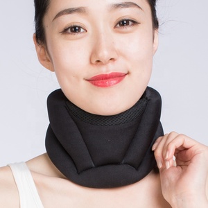 Magnet Terapi Fisik Pereda Nyeri Leher Hitam, untuk Migraines Sakit Leher Penguat Kaku Dukungan Serviks Lembut - Product Image 4