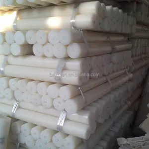 ESD/Antistatische Natuurlijke Beige Nylon Staaf Polyamide PA6 10mm Diameter Plastic Bar Plastic sticks