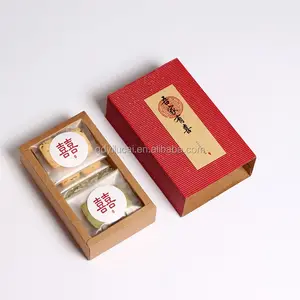 Yilucai personnalisé Kraft papier <span class=keywords><strong>Fudge</strong></span> boîte d'emballage Matt stratification pour les aliments et le sucre Type de dossier - Product Image 1