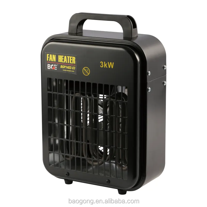 Nieuwe 3KW Draagbare Case In Elektrische Ventilator Kachel Ptc Mini Ventilator Snelle Verwarming Voor Room Home Office Garage